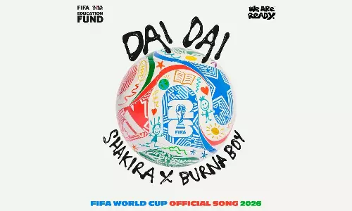 Shakira and Burna Boy Release Official FIFA World Cup 2026 Anthem, Dai Dai