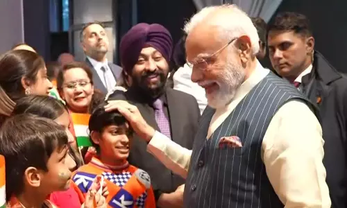 PM Modi Receives Warm Diaspora Welcome in The Hague PM Modi Receives Warm Diaspora Welcome in The Hague