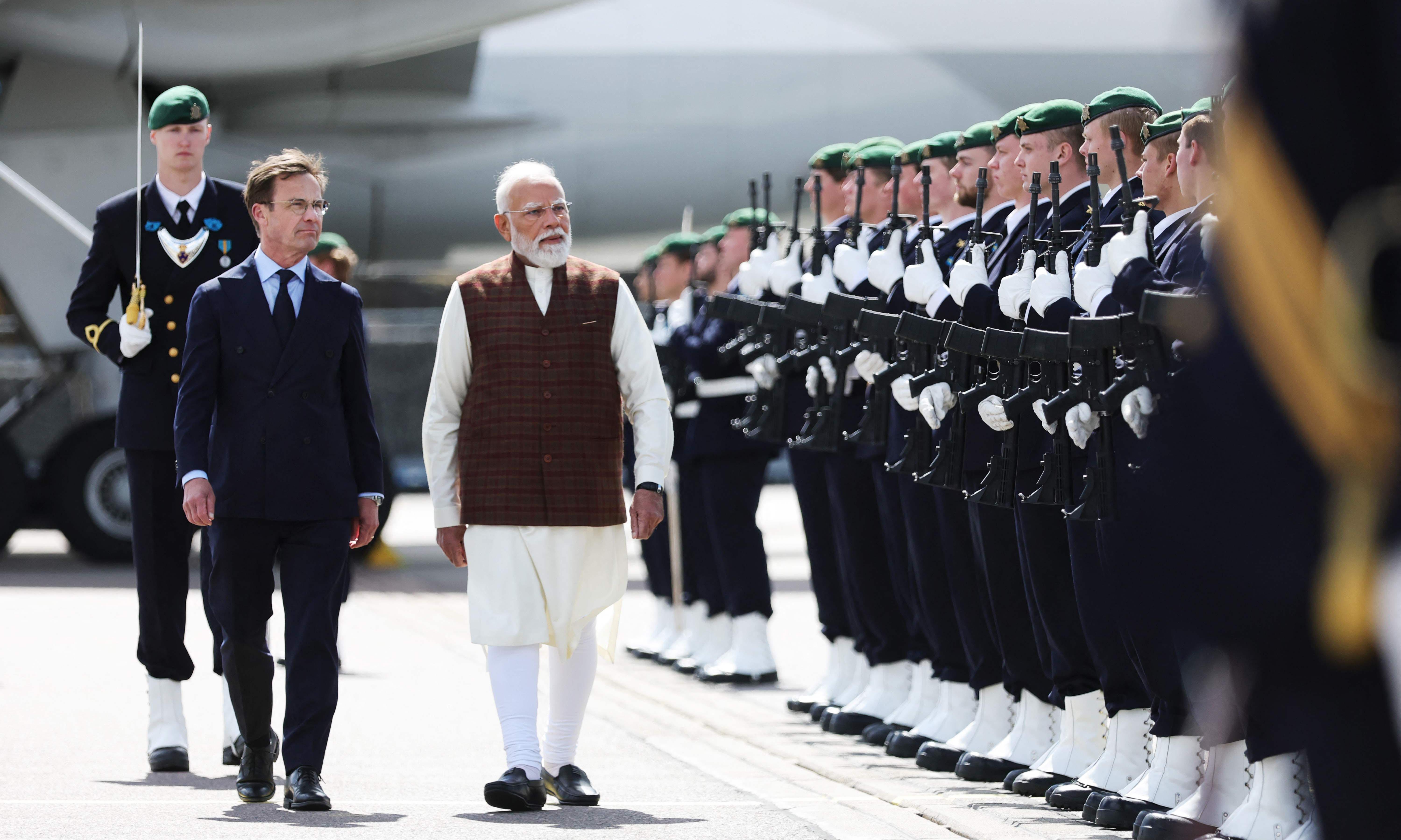 PM Modi, Swedish Counterpart Agree to Deepen Ties With Strategic Partnership