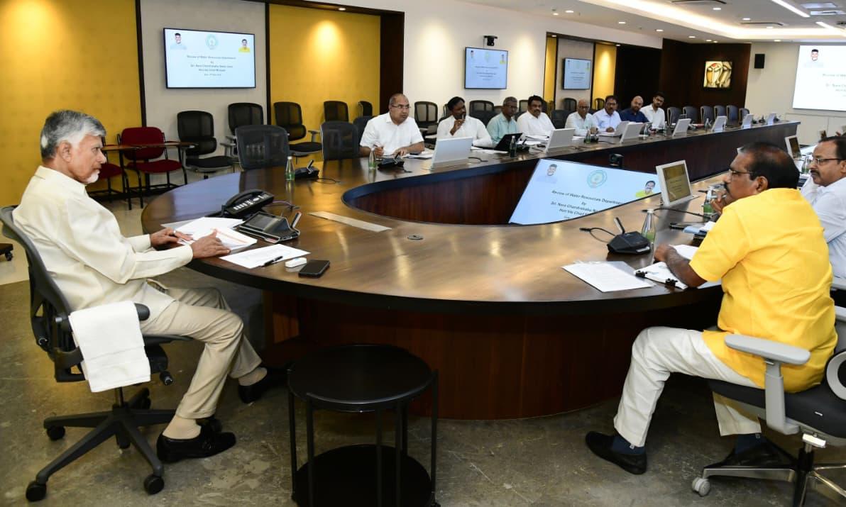 Naidu Calls for Timely Execution of 36 Irrigation Projects