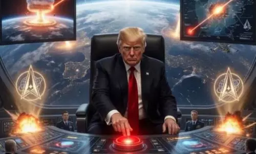 From Sci-fi Strikes to Alien Escorts: Inside Trumps Surreal AI Blitz on Iran