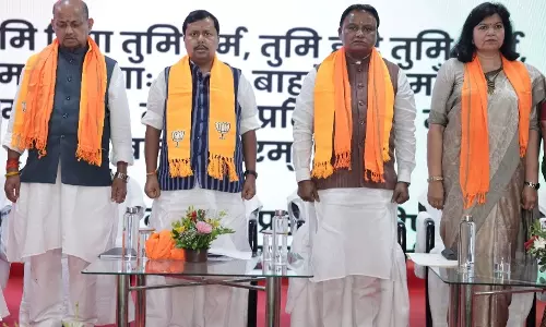 BHUBANESWAR: Nitin Nabin Holds Grueling Sessions With Odisha BJP Leaders Ahead Of Rural Polls BHUBANESWAR: Nitin Nabin Holds Grueling Sessions With Odisha BJP Leaders Ahead Of Rural Polls