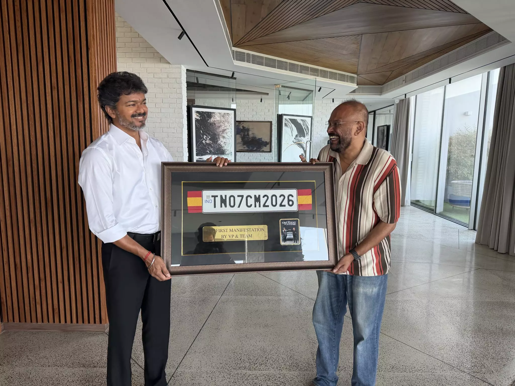 Venkat Prabhu’s Fancy Number Plate for CM Vijay Decoded Venkat Prabhu’s Fancy Number Plate for CM Vijay Decoded
