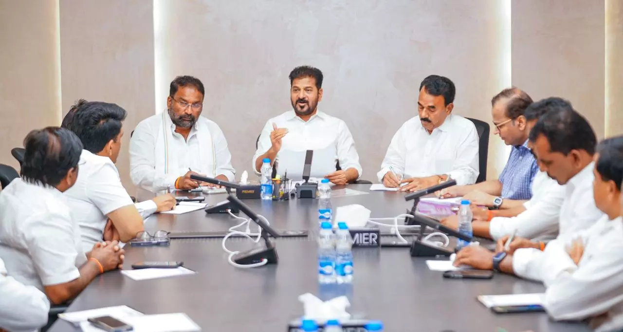Revanth Reddy Asks MLAs to Fast-Track Land Acquisition for Palamuru Project Revanth Reddy Asks MLAs to Fast-Track Land Acquisition for Palamuru Project