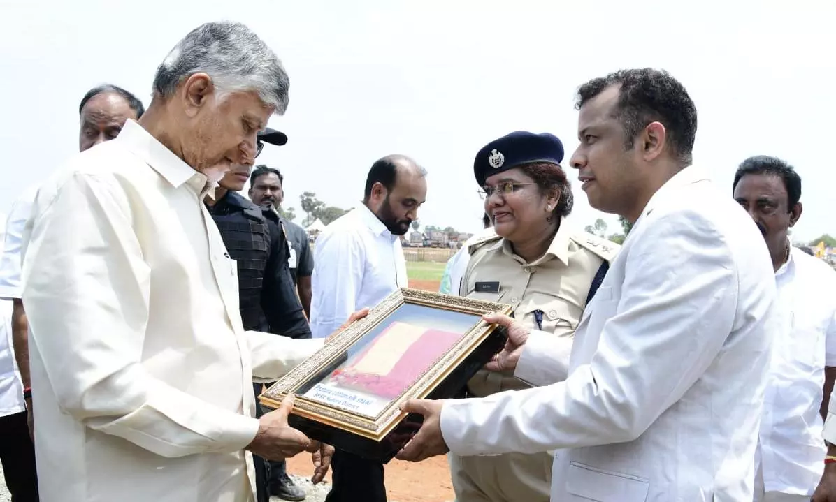 Naidu Praises Nellore For Exceeding State Averages in Several Sectors Naidu Praises Nellore For Exceeding State Averages in Several Sectors