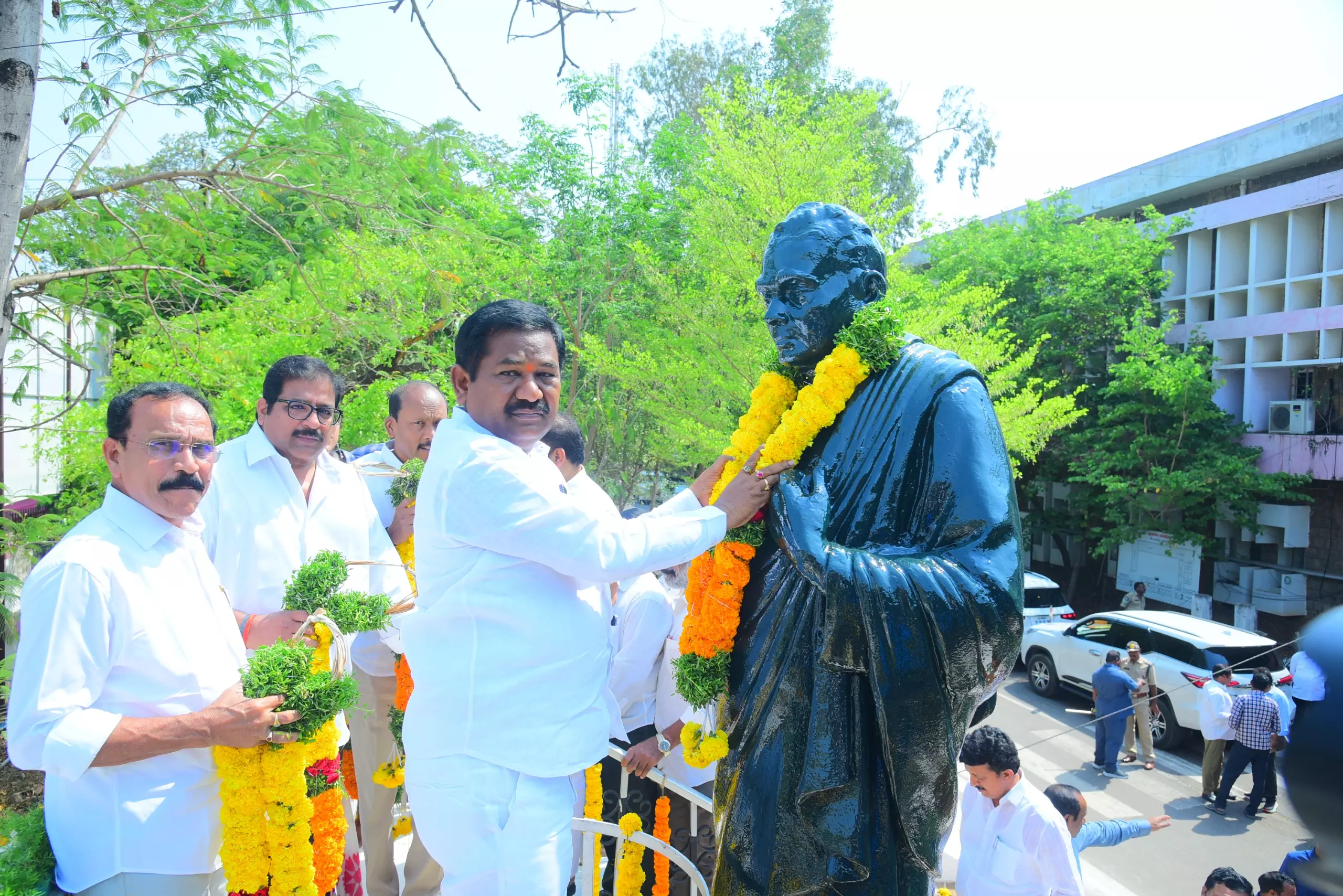 Andhra Kesari’s Legacy Remembered Across Nellore, Ongole Andhra Kesari’s Legacy Remembered Across Nellore, Ongole
