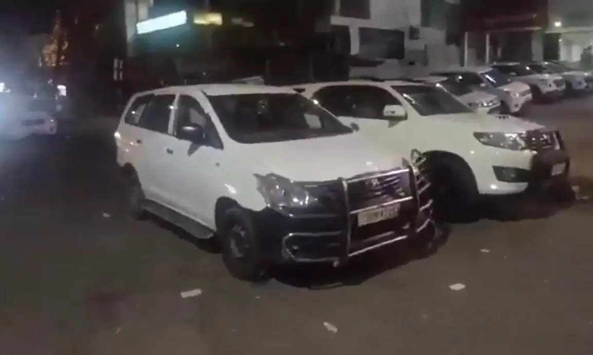 SUV Chase Sparks Kidnap Drama in Attapur SUV Chase Sparks Kidnap Drama in Attapur