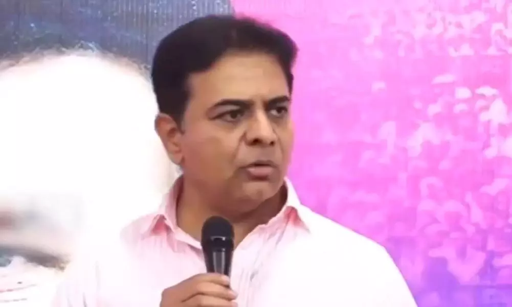 Congress Rules has Pushed Farmers into Unprecedented Distress : KTR Congress Rules has Pushed Farmers into Unprecedented Distress : KTR