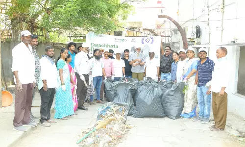 Swachhata Drive Held at Historic Gunfoundry Monument Swachhata Drive Held at Historic Gunfoundry Monument