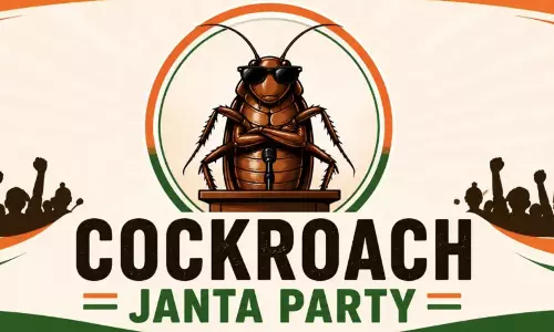 Cockroach Janata Party Instagram Following Beats BJP Cockroach Janata Party Instagram Following Beats BJP