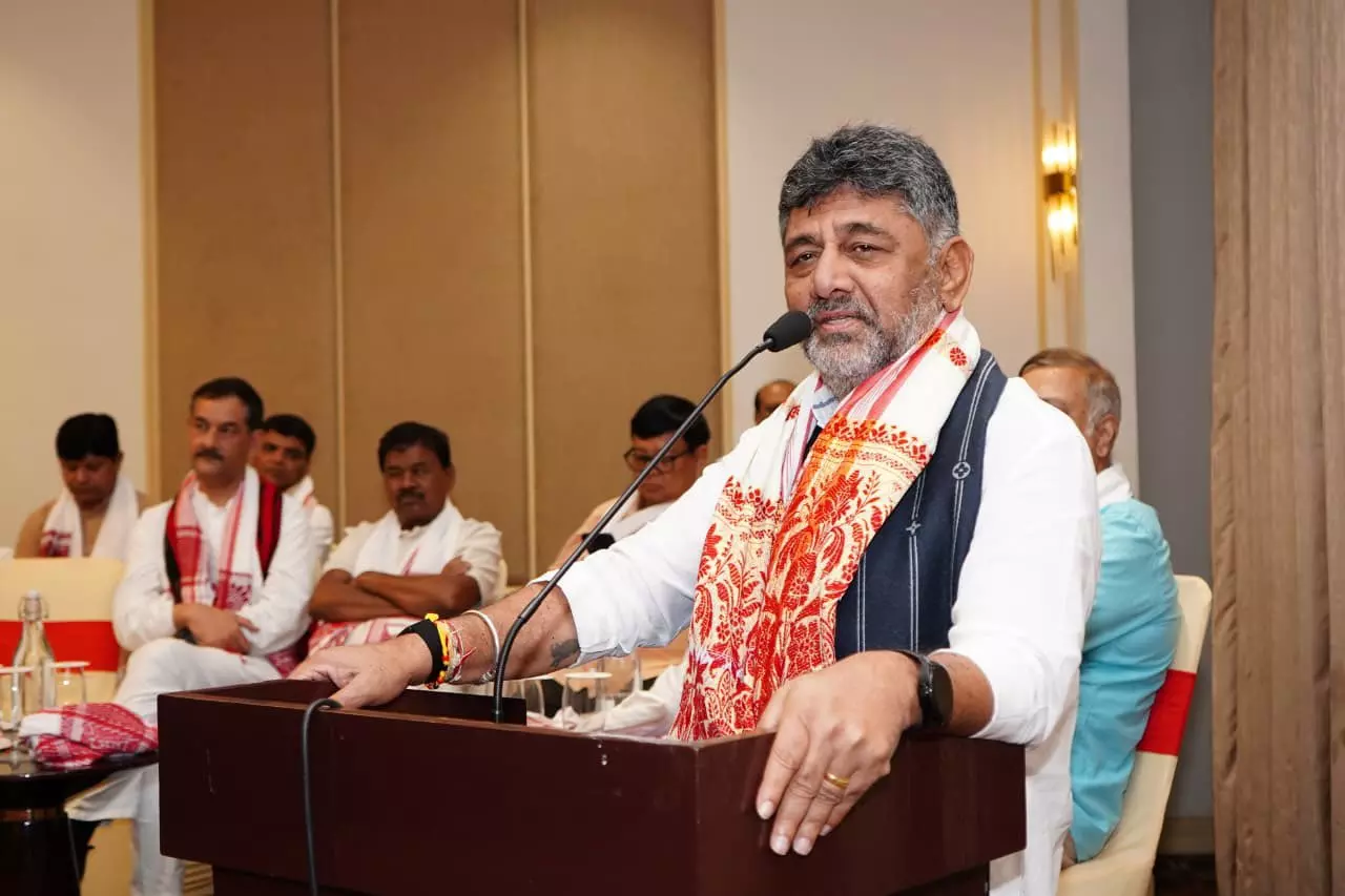 DK Shivakumar Announces Portfolios for New Karnataka Ministers DK Shivakumar Announces Portfolios for New Karnataka Ministers