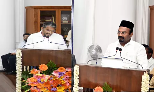 TN Cabinet: IUMLs Shahjahan, VCKs Vanni Arasu Sworn In As Ministers TN Cabinet: IUMLs Shahjahan, VCKs Vanni Arasu Sworn In As Ministers