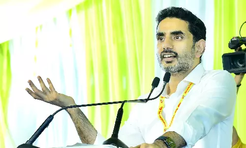 YSRC Causing Communal Tensions For Political Gain: Lokesh YSRC Causing Communal Tensions For Political Gain: Lokesh