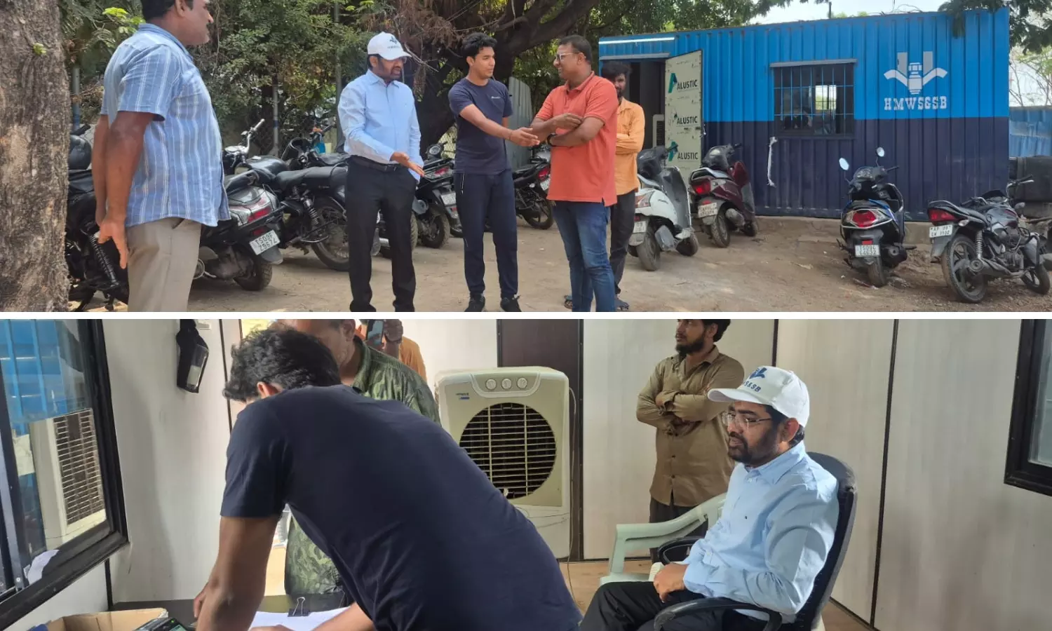 Official Inspects Tanker Filling Stations to Ensure Uninterrupted Water Supply Official Inspects Tanker Filling Stations to Ensure Uninterrupted Water Supply