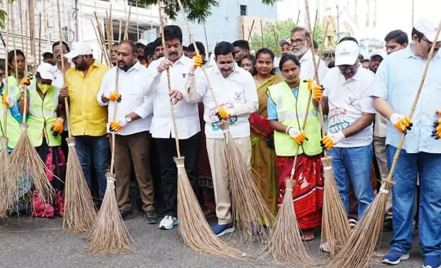 AP Launches Statewide ‘Operation Clean Sweep’ Sanitation Drive AP Launches Statewide ‘Operation Clean Sweep’ Sanitation Drive