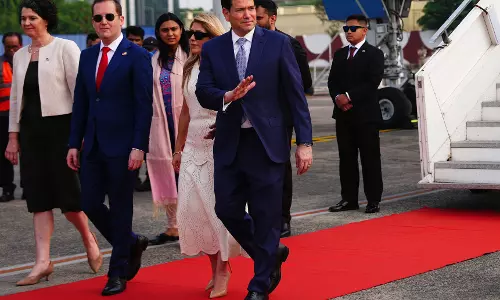 Rubio Arrives on First Visit to India, to Meet PM Modi Rubio Arrives on First Visit to India, to Meet PM Modi