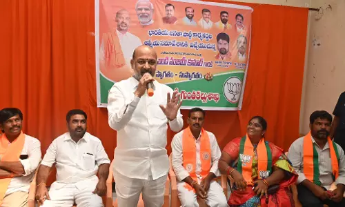 Bandi Sanjay Warns Of Legal Notices To BRS Leaders