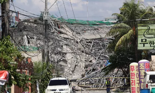 9-Storey Building Collapses in Philippines, 19 Feared Trapped