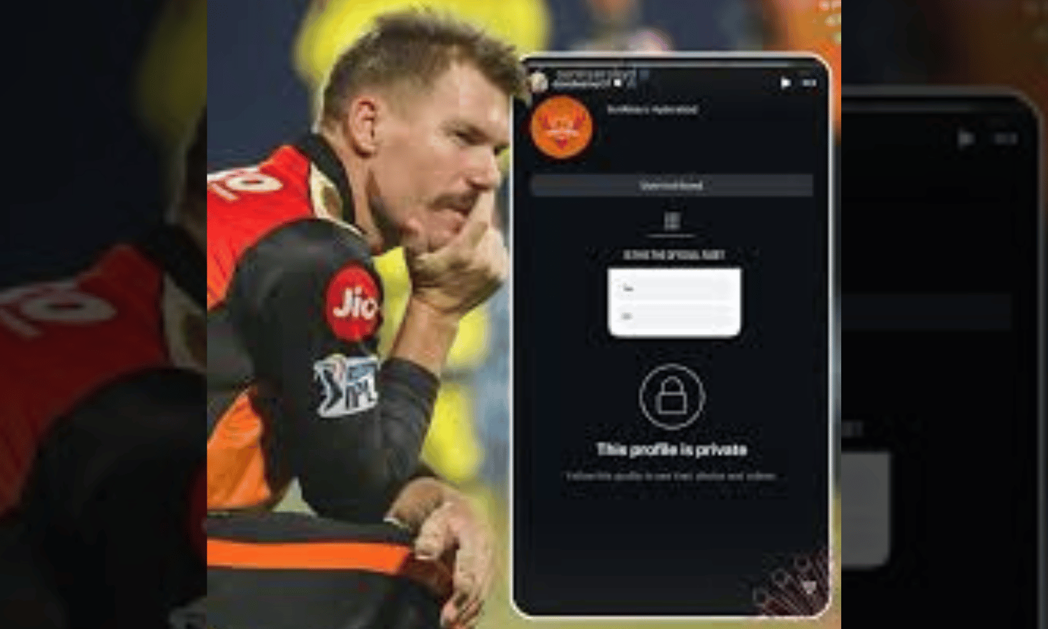 David Warner Says SRH Has Blocked Him on Instagram, Reviving IPL Feud