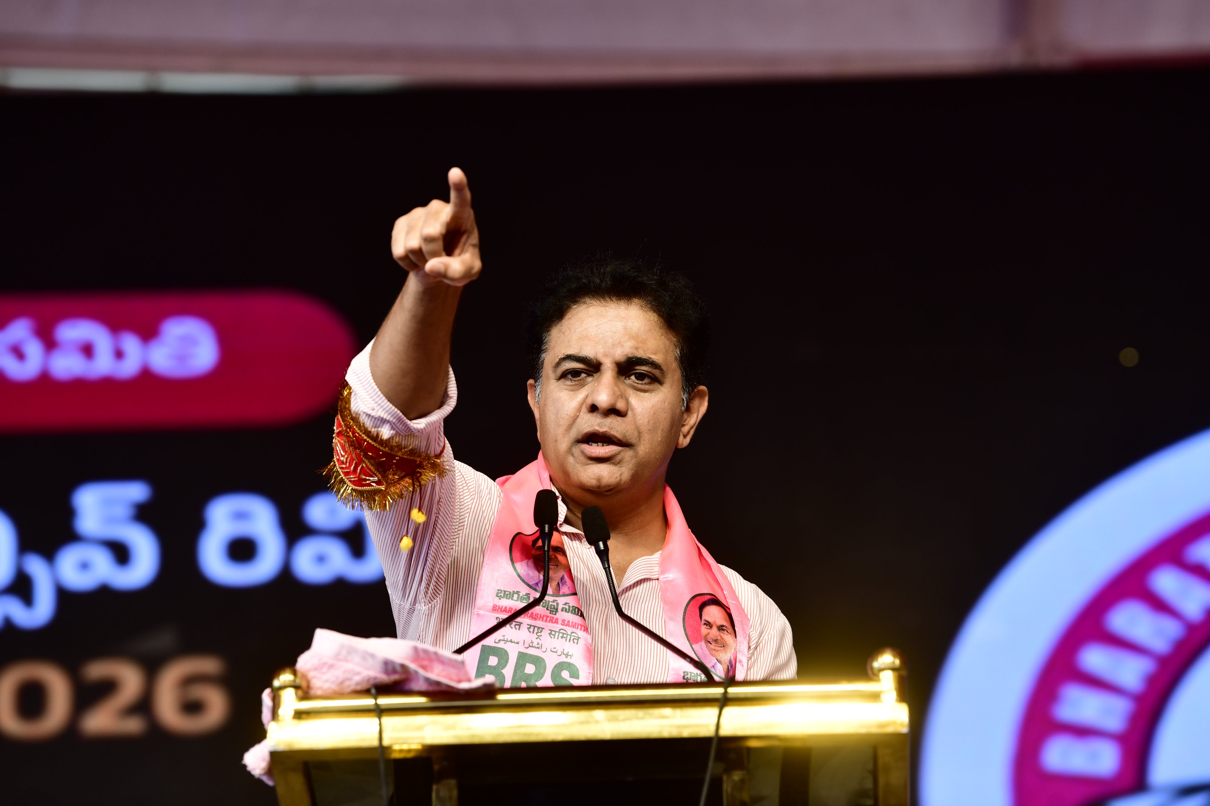 BRS Govt Will Guarantee 24x7 Drinking Water Supply in Hyd: KTR