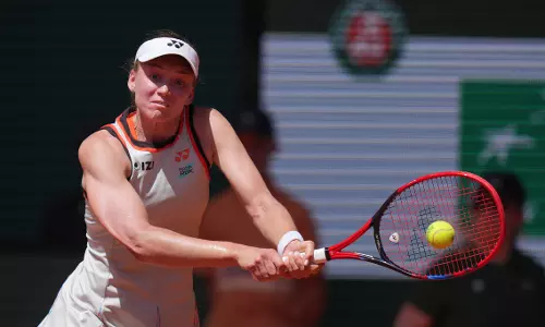 Rybakina Eases Into Second Round at French Open 2026 Rybakina Eases Into Second Round at French Open 2026