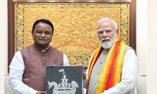 Odisha CM Meets PM Modi, Discusses Infrastructure, Investment And Welfare Initiatives Odisha CM Meets PM Modi, Discusses Infrastructure, Investment And Welfare Initiatives