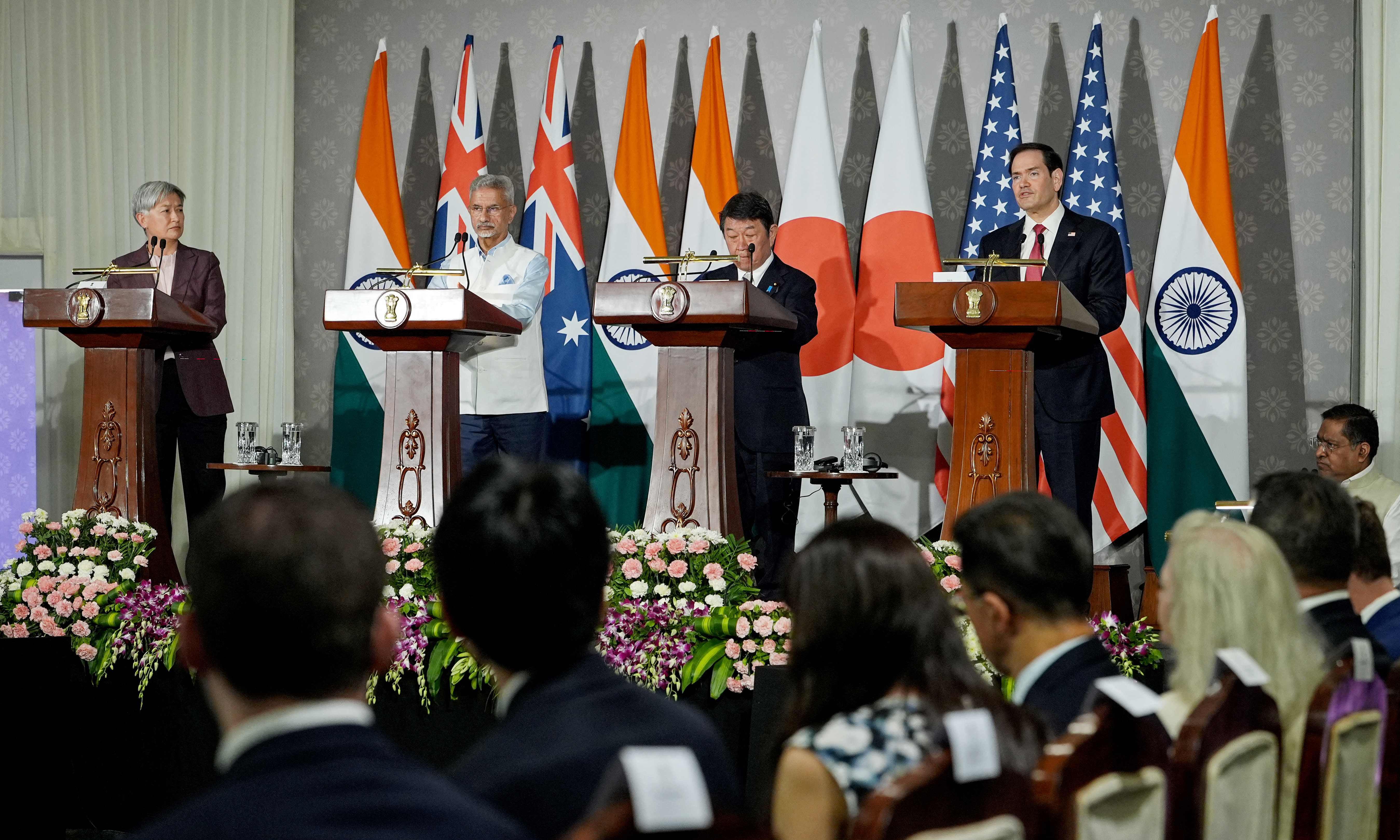 Quad Foreign Ministers Meet In New Delhi To Discuss Indo-Pacific Cooperation