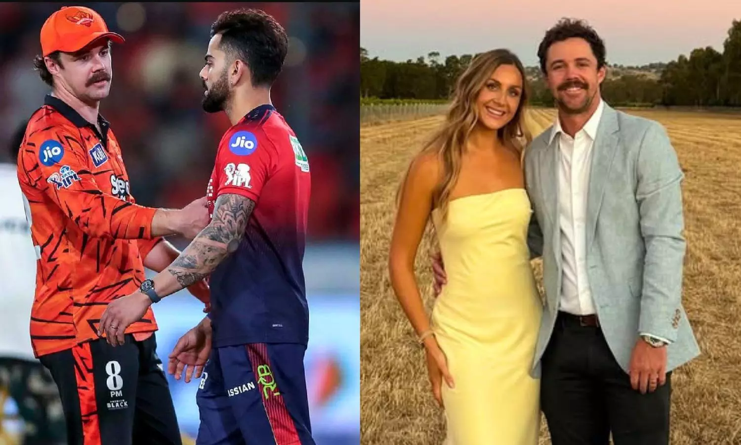 Travis Head’s Wife Faces Online Abuse Over Virat-Travis Spat Travis Head’s Wife Faces Online Abuse Over Virat-Travis Spat