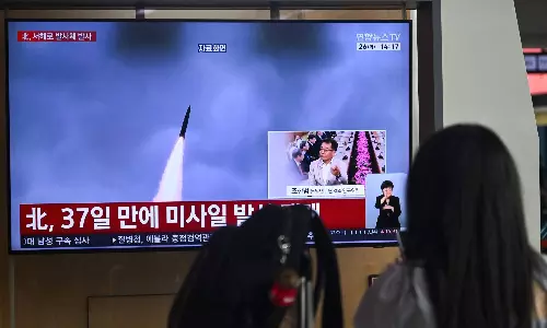 North Korea Launches Ballistic Missiles in Latest Show of Force