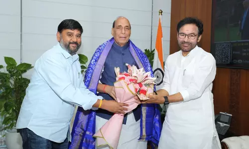 Kishan Reddy Meets Rajnath Singh Over Adilabad Airport Development Roadmap