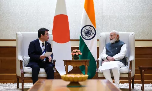 PM Modi Reaffirms Vital Role of India-Japan Special Strategic And Global Partnership During Meet With Japanese FM PM Modi Reaffirms Vital Role of India-Japan Special Strategic And Global Partnership During Meet With Japanese FM