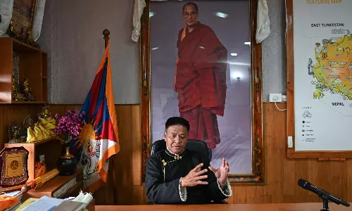 Penpa Tsering Sworn In As Tibet-in-Exile Govt Leader for a Second Term Penpa Tsering Sworn In As Tibet-in-Exile Govt Leader for a Second Term