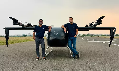 Hyd’s BluJ Aerospace begins flight tests of Gen#2 logistics aircraft