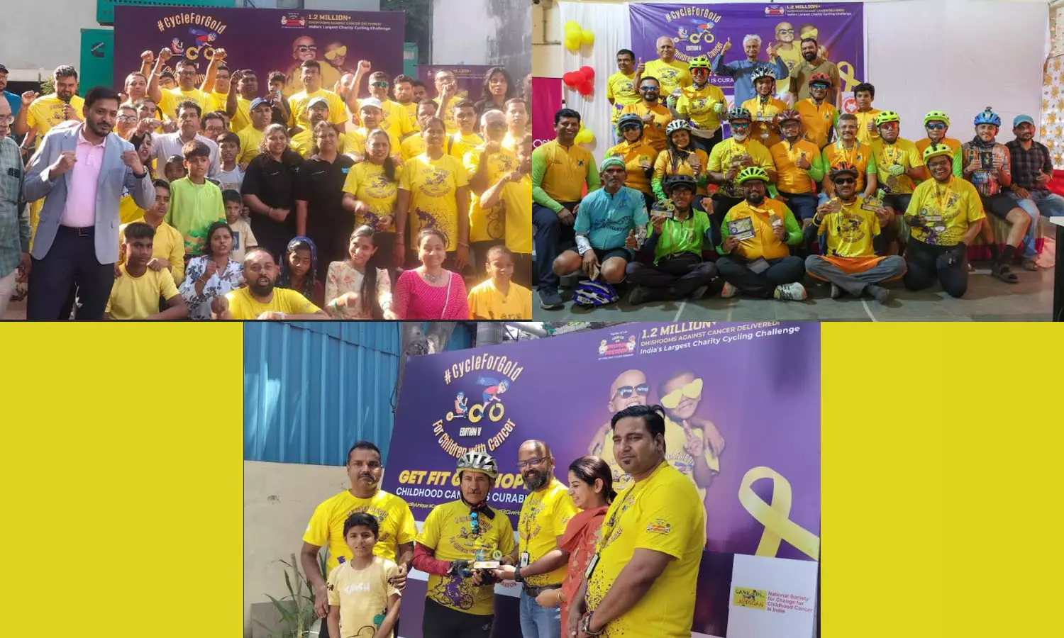 Cankids Kidscan’s Cycle For Gold Raises ₹3.1 Crores For Childhood Cancer Patients Cankids Kidscan’s Cycle For Gold Raises ₹3.1 Crores For Childhood Cancer Patients