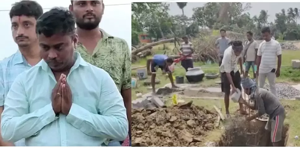 Odishas Migrant Worker Donates Ancestral Land For Village Crematorium Odishas Migrant Worker Donates Ancestral Land For Village Crematorium