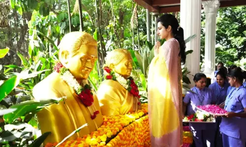 Basavatarakam Trust Celebrates NTR’s 103rd Birth Anniversary Basavatarakam Trust Celebrates NTR’s 103rd Birth Anniversary