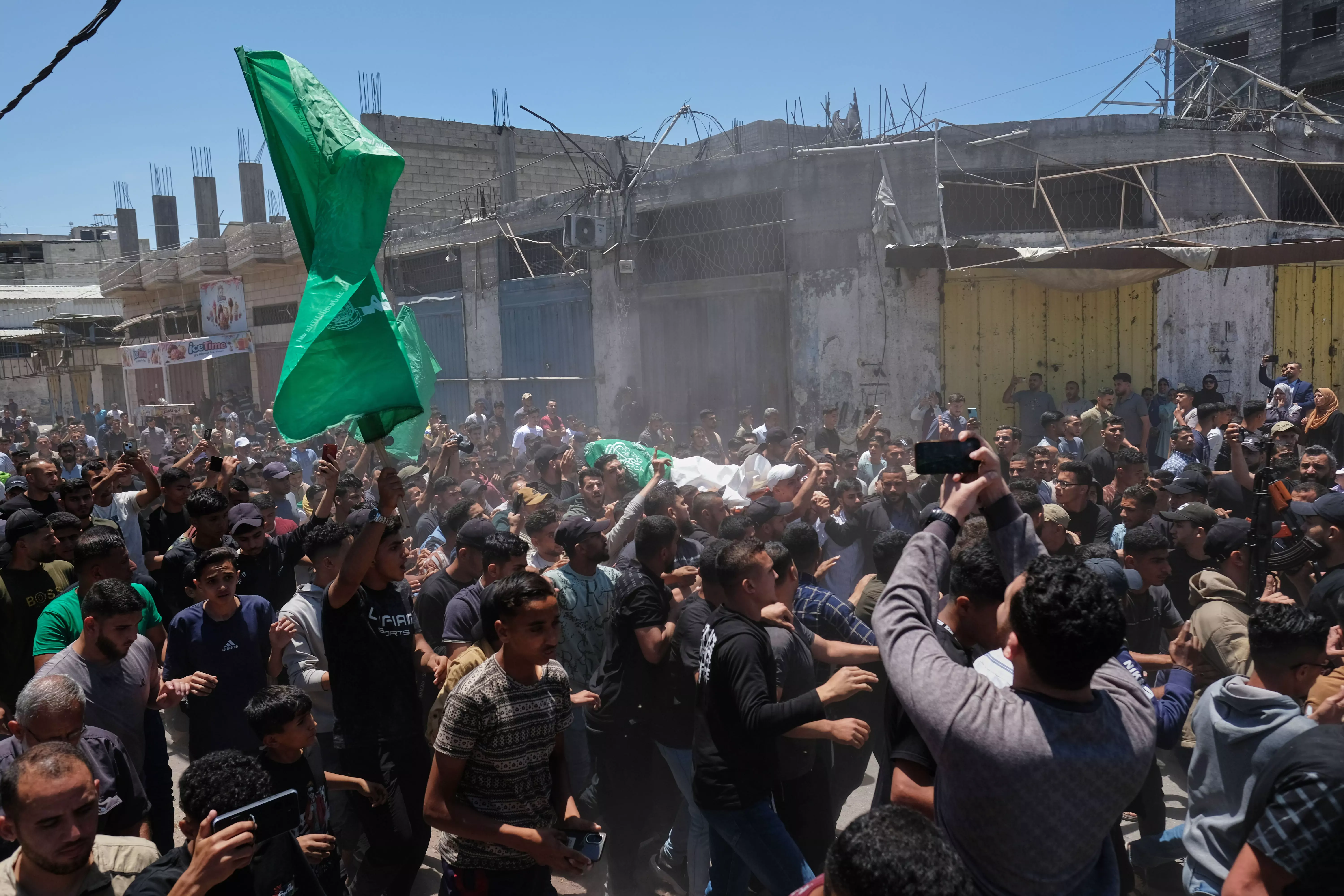 Palestinians Mourn 10 Killed in Eid Strikes as Netanyahu Vows Wider Control of the Strip Palestinians Mourn 10 Killed in Eid Strikes as Netanyahu Vows Wider Control of the Strip