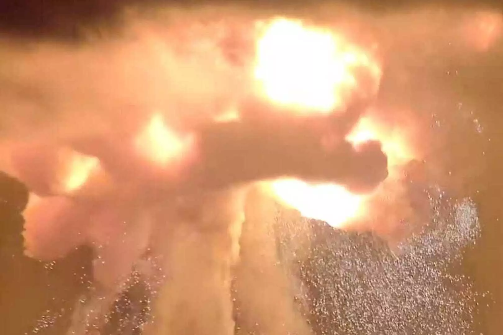 Blue Origin Rocket Explodes On The Launch Pad During An Engine-Firing Test Blue Origin Rocket Explodes On The Launch Pad During An Engine-Firing Test