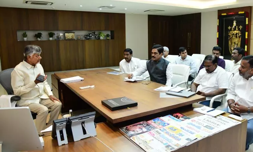 Set Hard Deadlines for Infra Projects, Leverage RTC Assets: Andhra Pradesh CM Naidu Set Hard Deadlines for Infra Projects, Leverage RTC Assets: Andhra Pradesh CM Naidu
