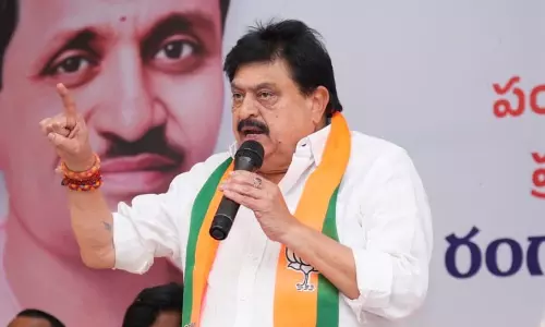 BJP Slams Congress For Invoking NTR to Get Andhra Votes BJP Slams Congress For Invoking NTR to Get Andhra Votes
