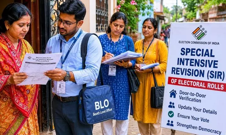 SIR Drive Begins in Odisha, BLOs Launch Door-to-Door Voter Verification SIR Drive Begins in Odisha, BLOs Launch Door-to-Door Voter Verification