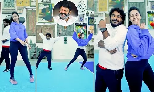 Nandamuri Tejaswini’s Dance Video Wins Hearts Online Nandamuri Tejaswini’s Dance Video Wins Hearts Online