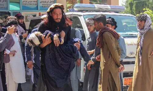 22 Afghan Returnees Killed in Truck Crash 22 Afghan Returnees Killed in Truck Crash