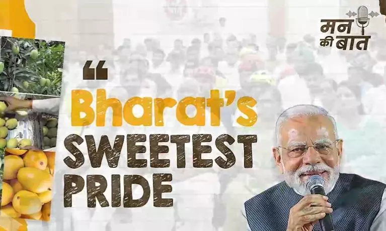 PM Highlights Andhra’s Mango Legacy, Praises Suvarnarekha in Mann Ki Baat PM Highlights Andhra’s Mango Legacy, Praises Suvarnarekha in Mann Ki Baat