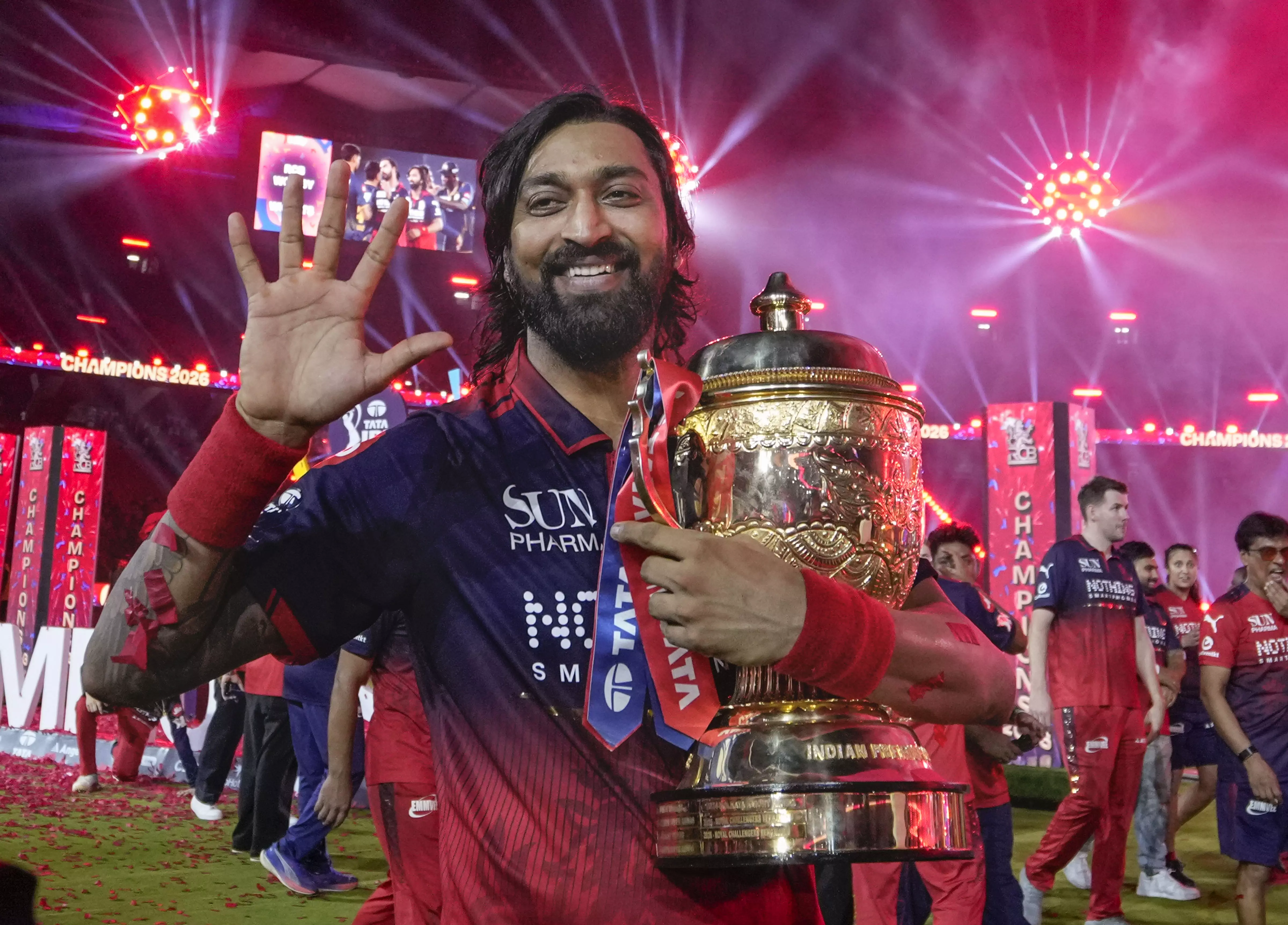 Every IPL Trophy Is Special.: RCBs Krunal Pandya Every IPL Trophy Is Special.: RCBs Krunal Pandya