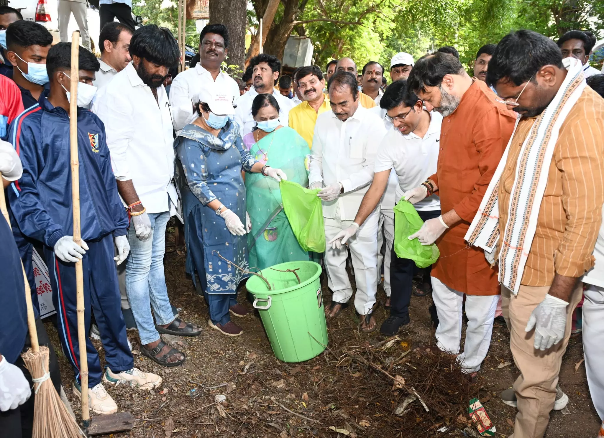 Month-Long Op Clean Sweep Drive Launched In Tirupati Month-Long Op Clean Sweep Drive Launched In Tirupati