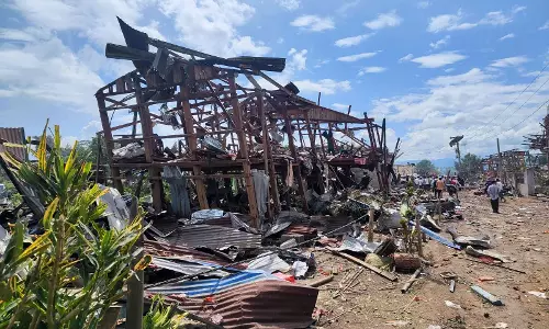 Blast at Building Storing Explosives in Myanmar Kills Over 45