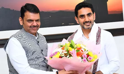 Lokesh Meets Maharashtra CM Fadnavis, Discusses Investments and Education Reforms