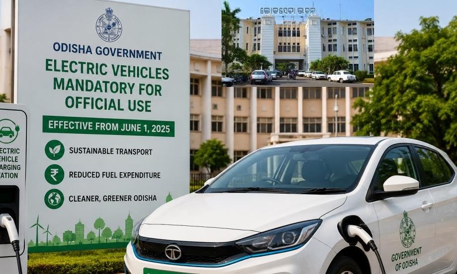 Odisha Makes Electric Vehicles Mandatory for Official Use; New Procurement Rules Take Effect