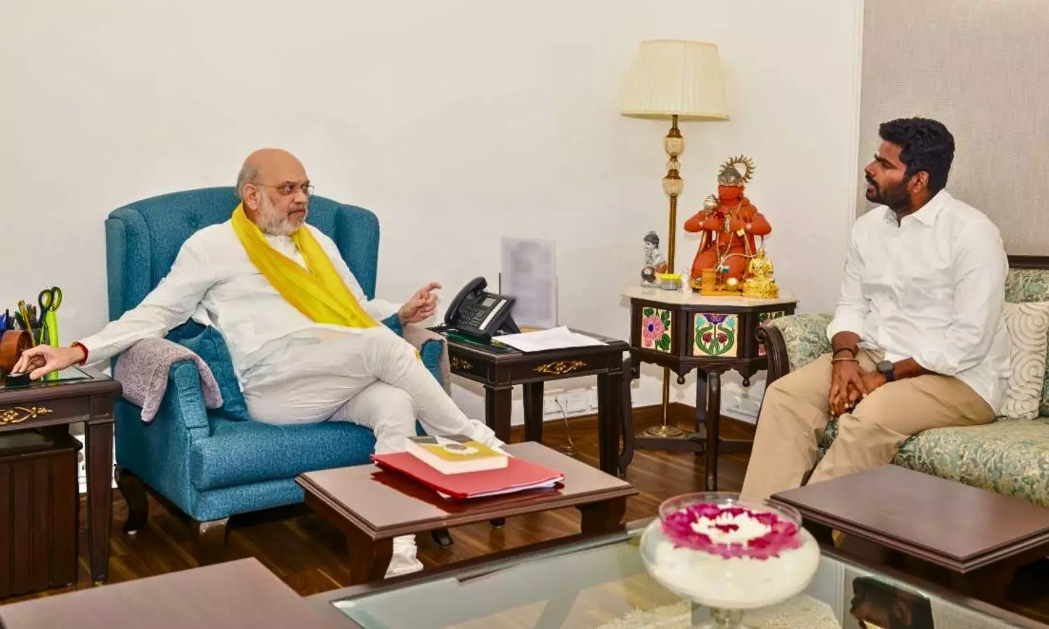 Not Yet Resigned, Annamalai meets Amit Shah Not Yet Resigned, Annamalai meets Amit Shah